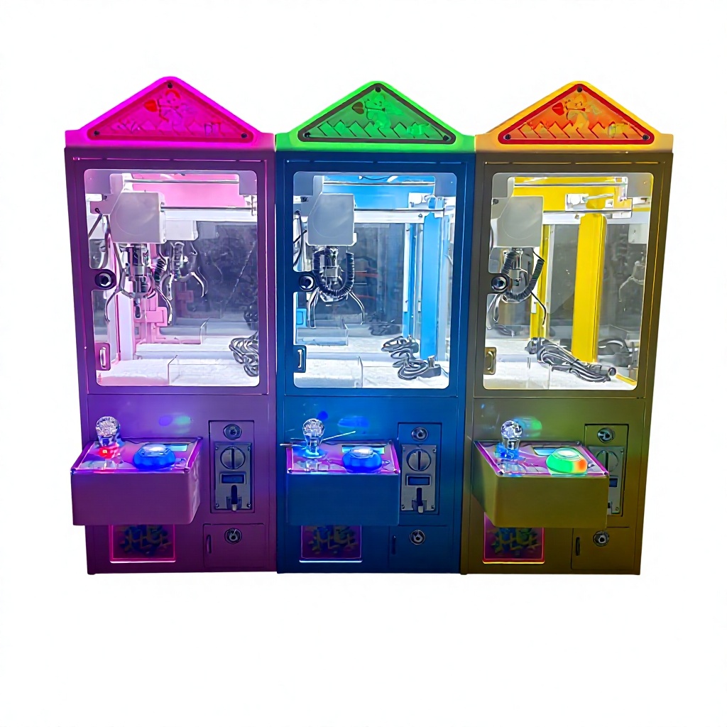 Arcade Toy Claw Vending Machine - Mini Coin-Operated Arcade Claw Crane Game