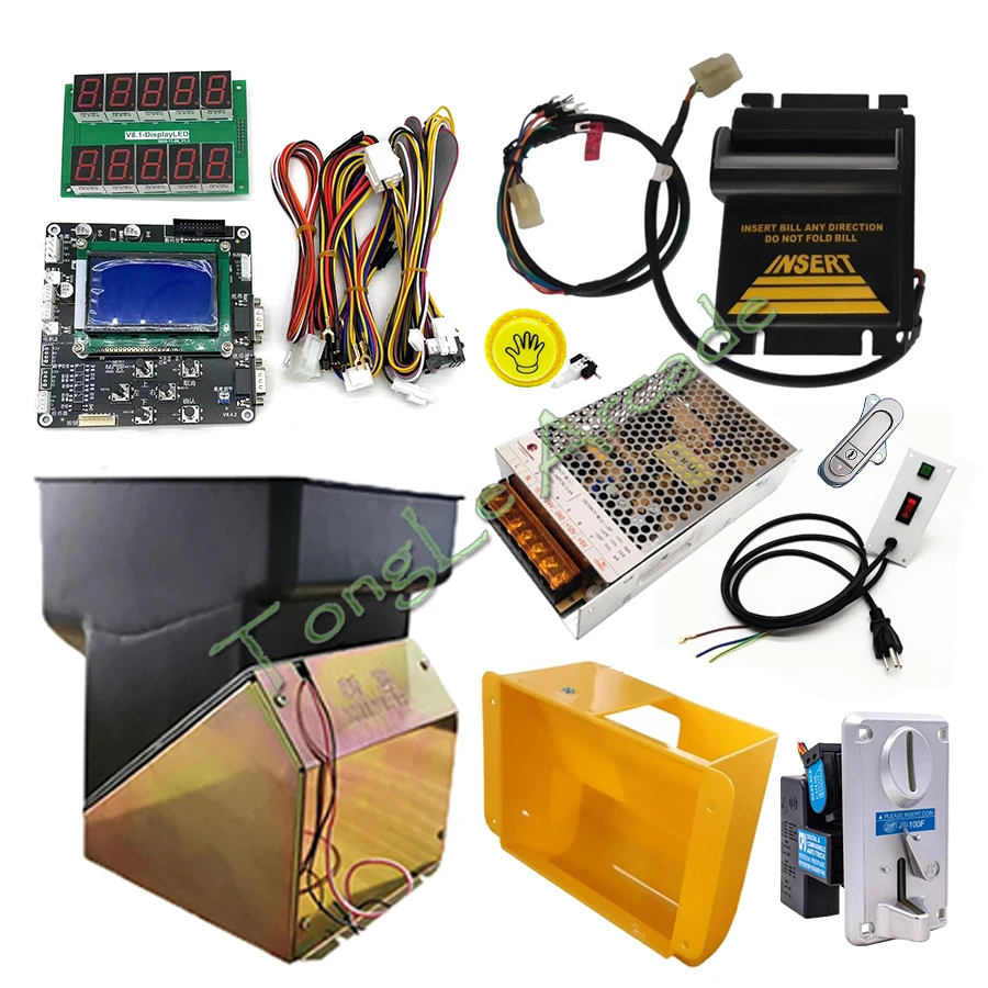 Coin Changer DIY Kit Bill Acce - Arcade Card Vending Machine 评论和价格