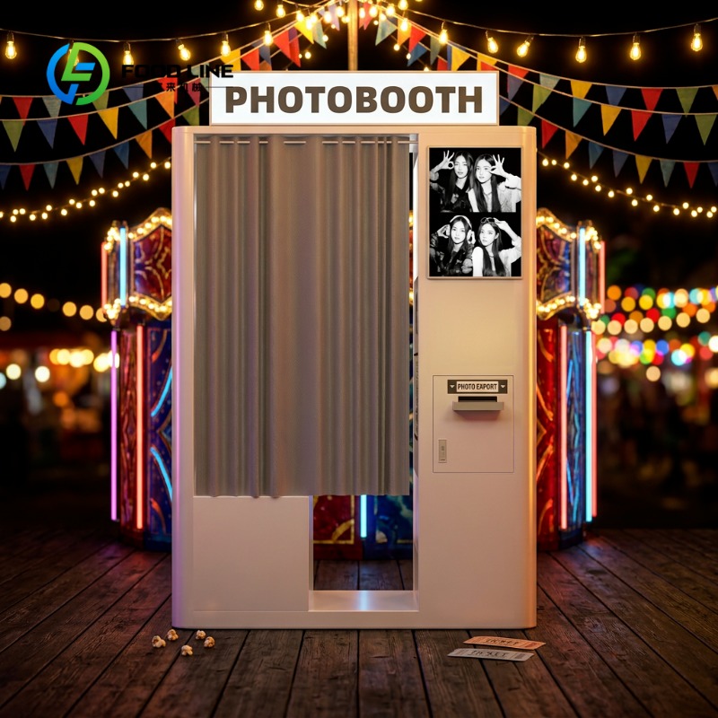 Customized New Vintage Style S - Photo Booth Machine 评论和价格