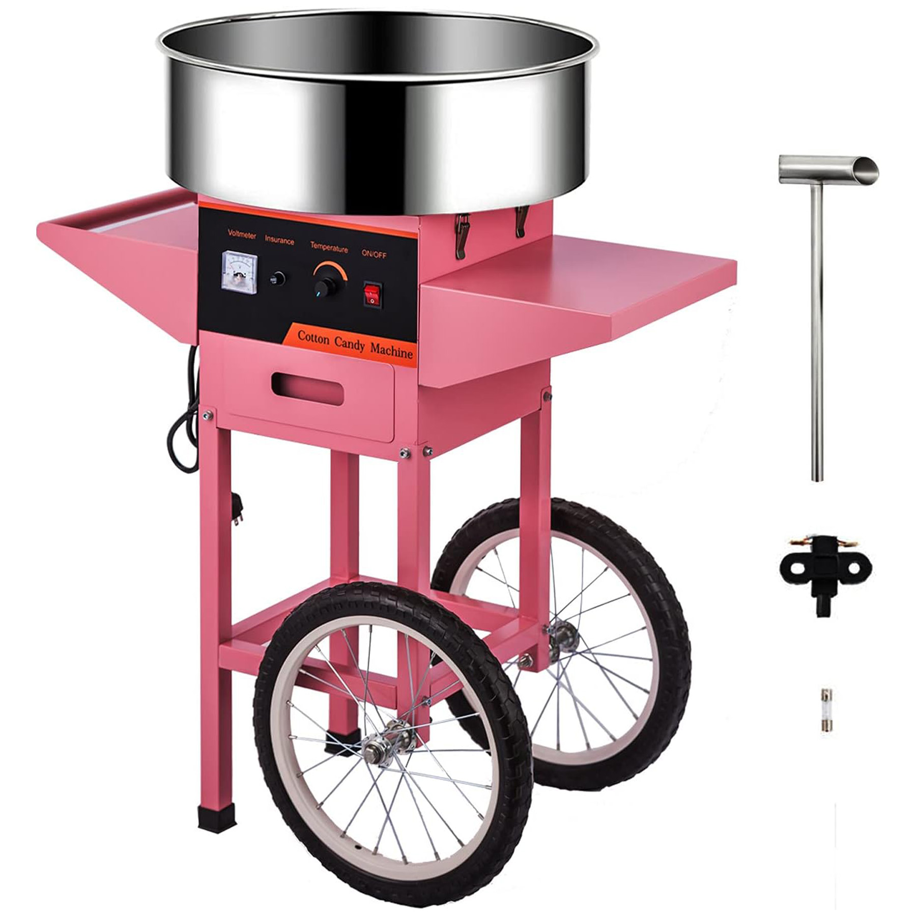 Commercial Pink Cotton Candy M - Candy Floss Machine 评论和价格
