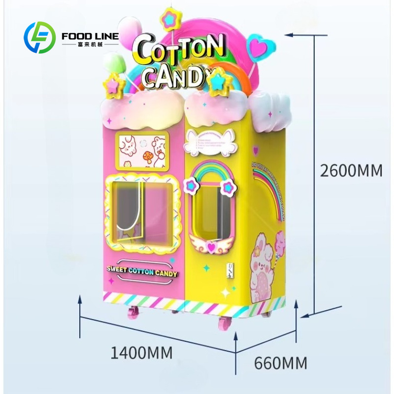 Customized Cotton Candy Vendin - Candy Vending Machine 评论和价格